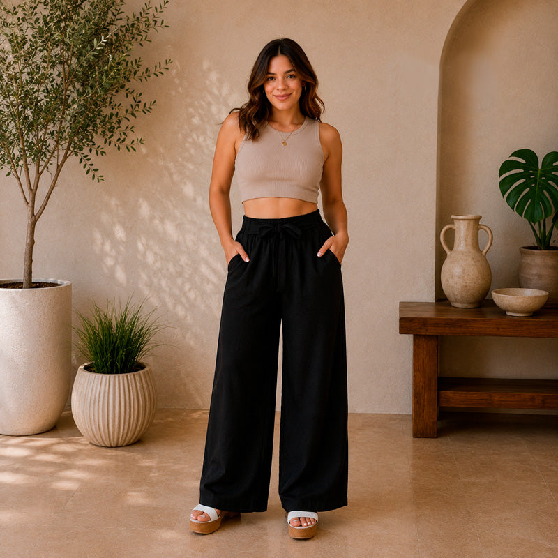 Pantalón Lino Bloom